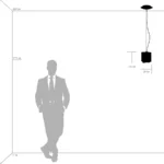 802115 Подвес NUBI LEGNO 1х40W E27 СВЕТЛОЕ ДЕРЕВО/БЕЛЫЙ — изображение 3