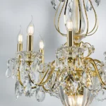 790112 Люстра SCHON 11х60W E14 Gold — изображение 13