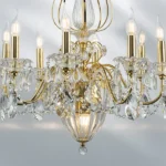 790112 Люстра SCHON 11х60W E14 Gold — изображение 15