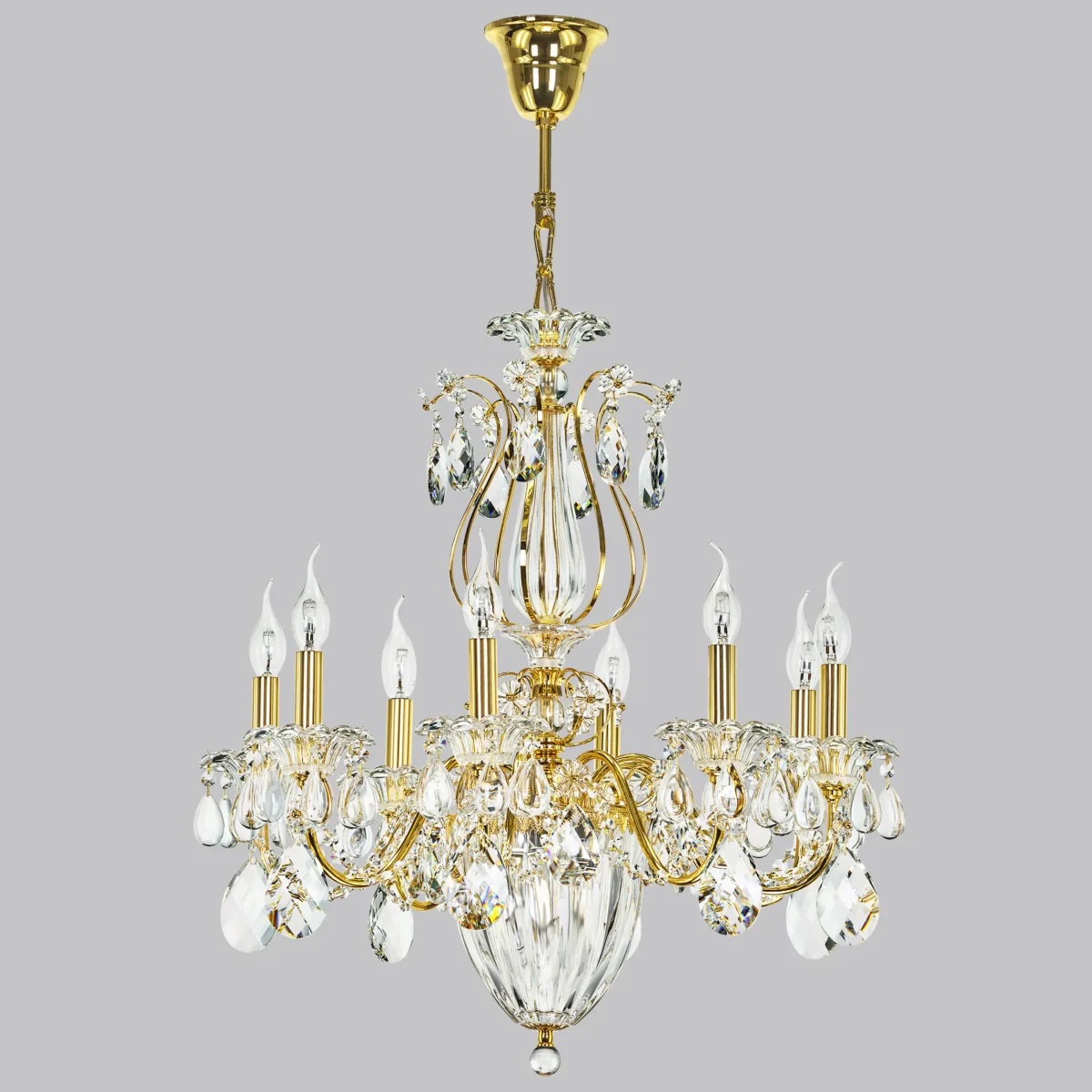 790112 Люстра SCHON 11х60W E14 Gold — изображение 2