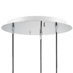 803050 Подвес PENTOLA 3х40W E14 ХРОМ/БЕЛЫЙ — изображение 2