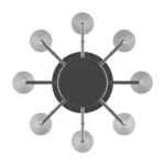 807086 Подвес PUNTO 8х25W G9 ХРОМ/БЕЛЫЙ — изображение 10