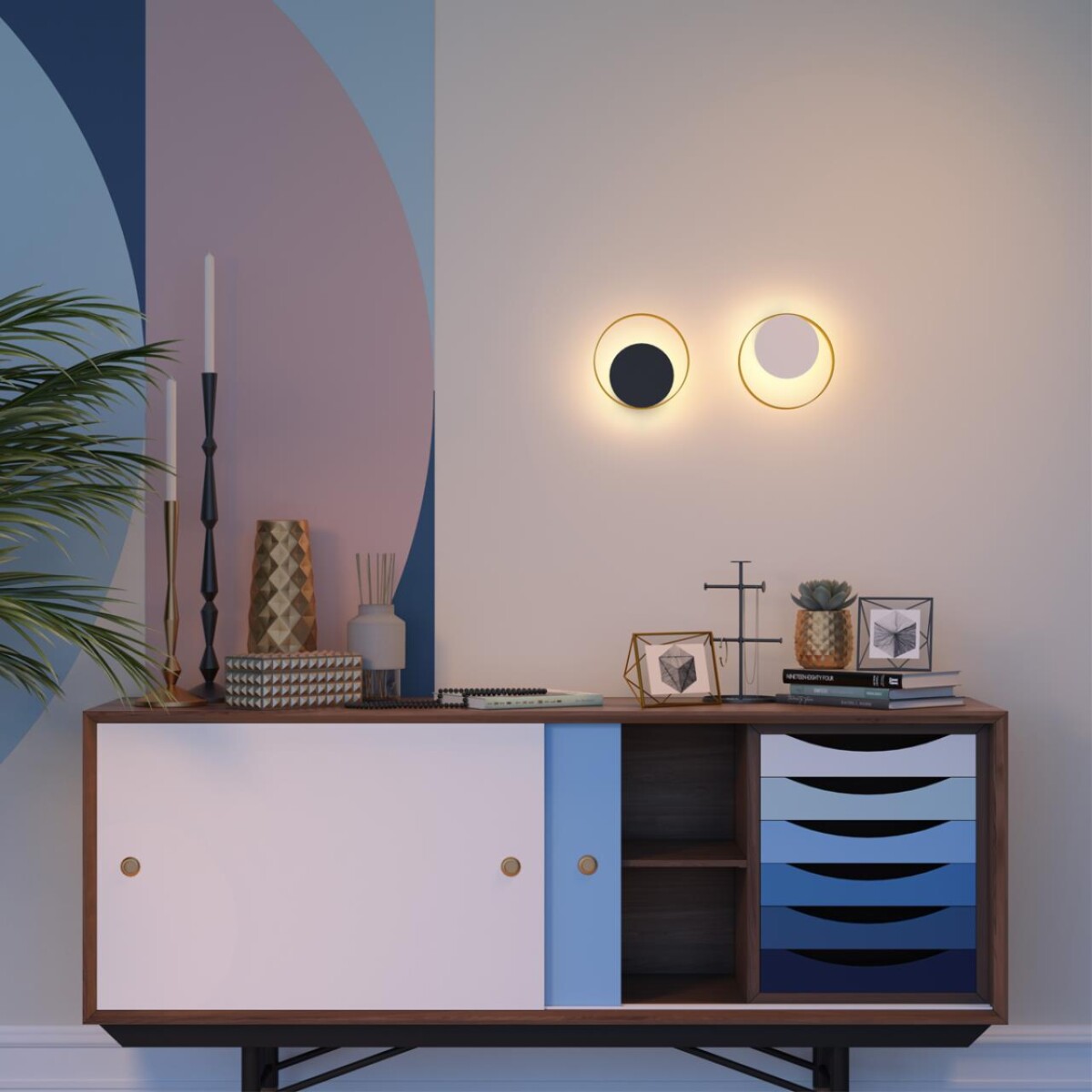 9520c0bf1f65b44c0d14129d2cc79a70 3899/7WB HIGHTECH ODL20 000 черный/металл Настенный светильник LED 3000K 7W 220V MONDY — изображение 1