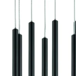 L8T747137 Люстра TUBO LED 40W 2000LM 360G ЧЕРНЫЙ 3000K (574737+747137 (8шт) — изображение 4