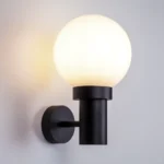 373610 Светильник BOLLA 1x10W (led) E27 ЧЕРНЫЙ IP65 — изображение 2