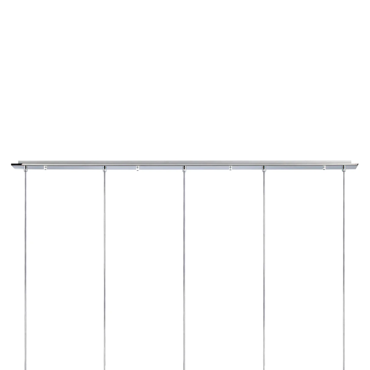 L5PL721134 Подвес пятерной линейный EXTRA 5x3x5W(led) G9  (721134 - 5 + 572164 -1) ХРОМ — изображение 3