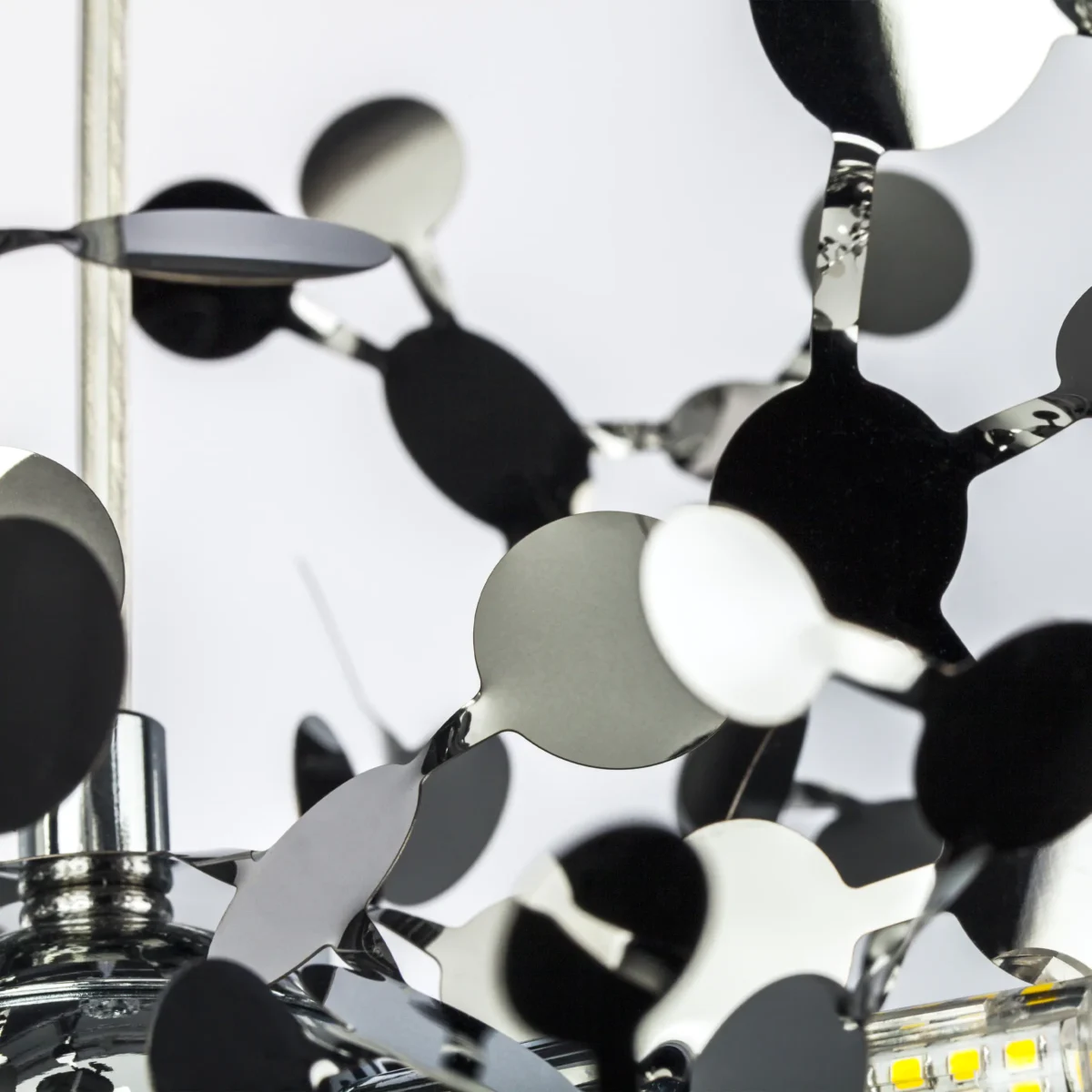 L5PL721134 Подвес пятерной линейный EXTRA 5x3x5W(led) G9  (721134 - 5 + 572164 -1) ХРОМ — изображение 6