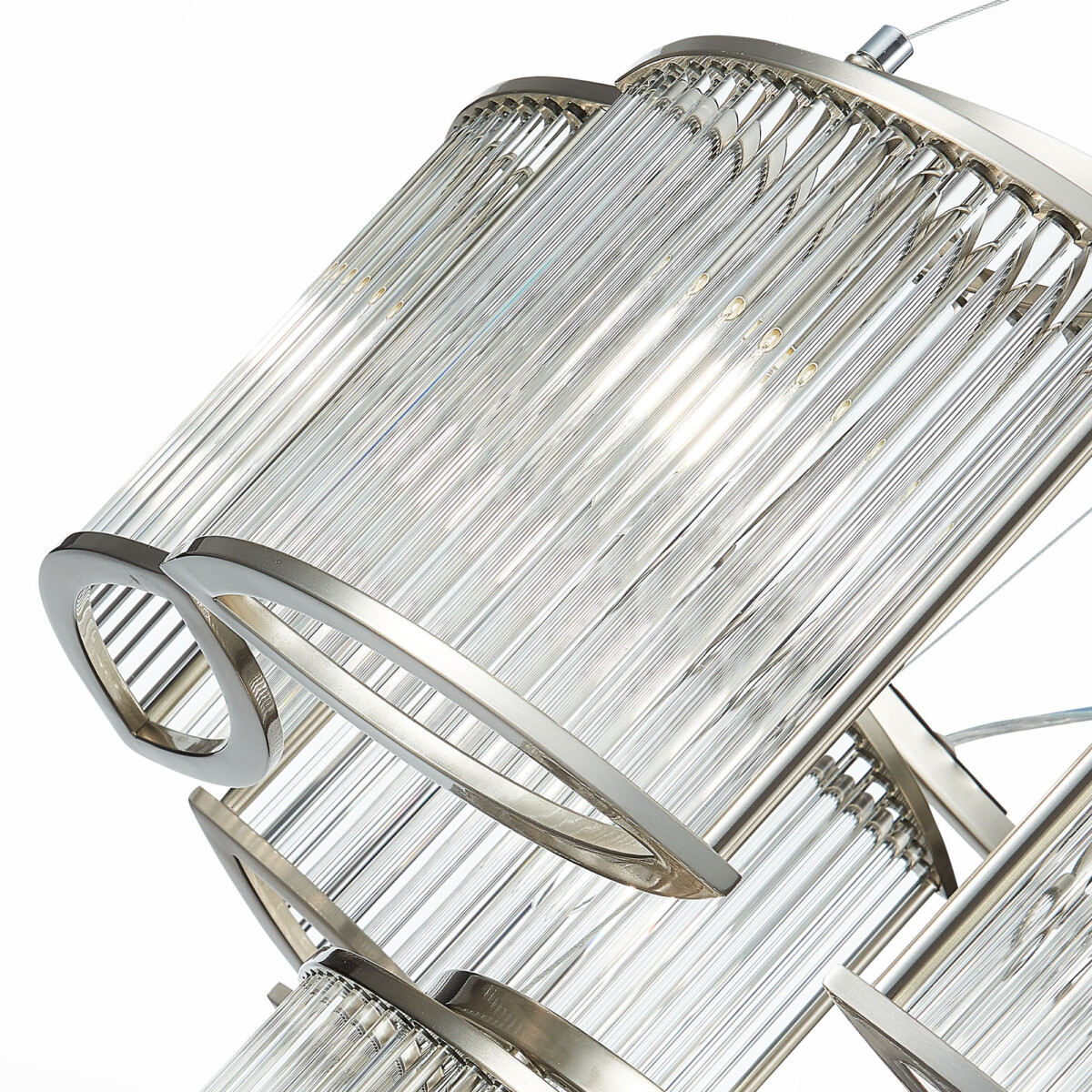 SL1627.103.11 Люстра подвесная ST-Luce Хром/Прозрачный E14 11*40W VELLETRI — изображение 4