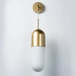 690613 Бра RAMO 1х40W E27 ШАМПАНЬ/БЕЛЫЙ — изображение 5