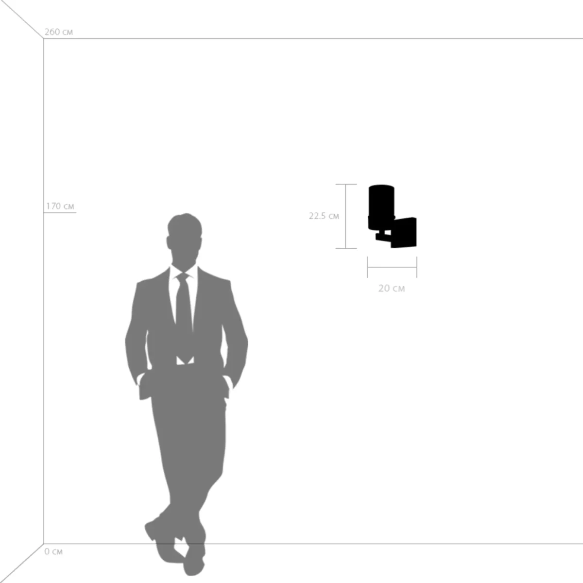 731617 Бра CERO 1х40W E14 ЧЕРНЫЙ/ЗОЛОТО/БЕЛЫЙ — изображение 4