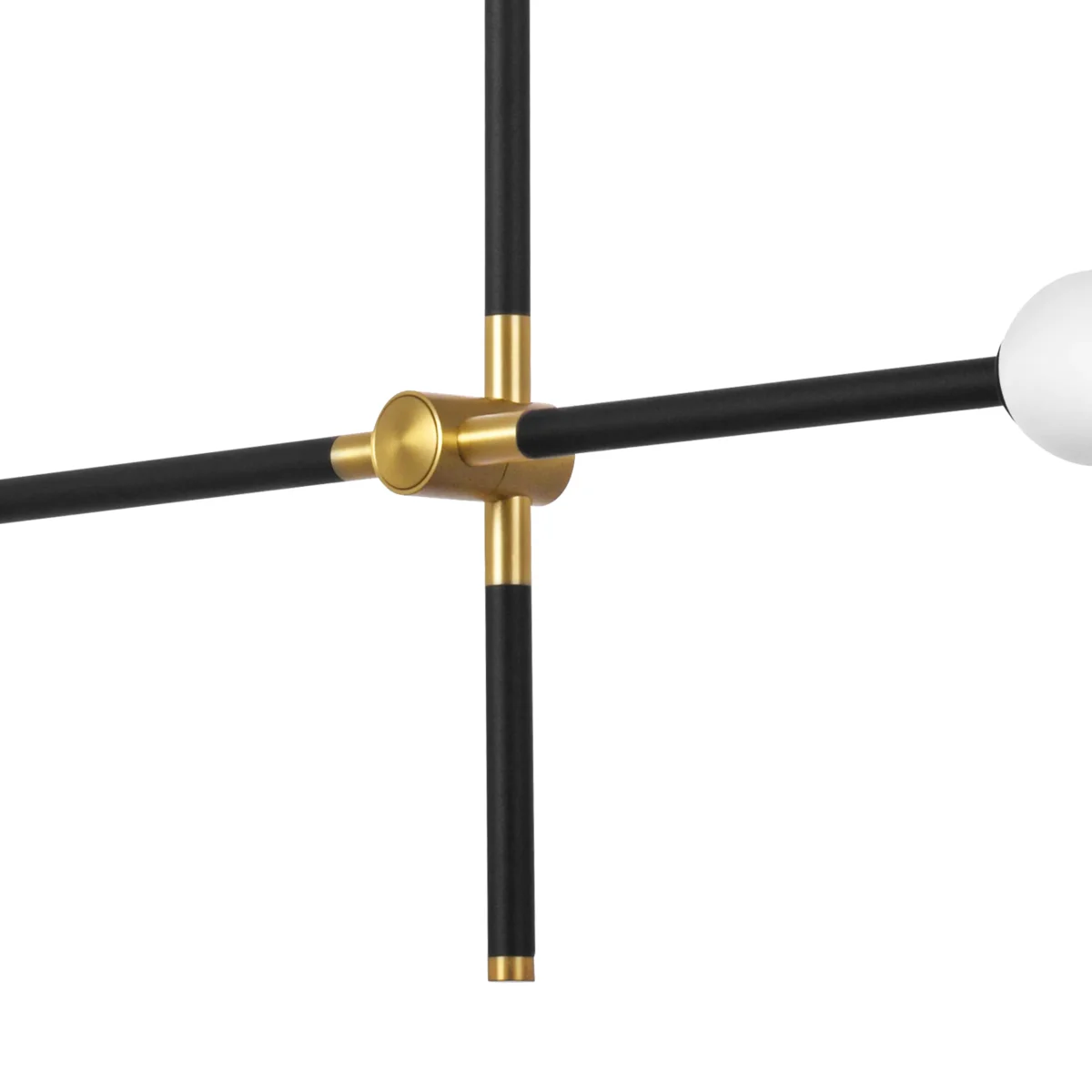 719027 Люстра PILONE LED 2x8W ЧЕРНЫЙ/БЕЛЫЙ 3000K — изображение 4