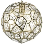 724012 Люстра FERMO 1х40W E27 ЗОЛОТО — изображение 4