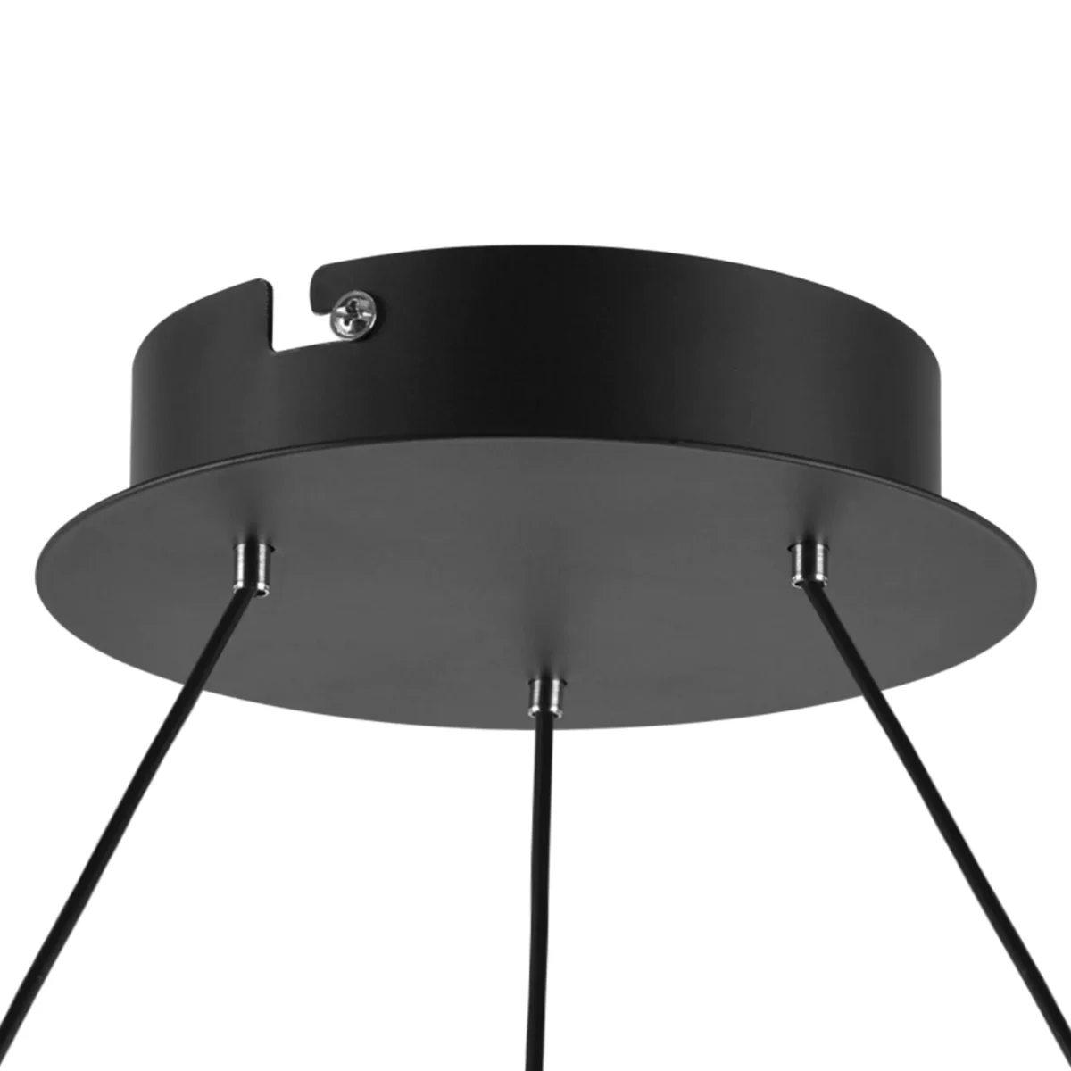 736187 Люстра ROTONDA 51W LED 2808LM 180G ЧЕРНЫЙ 3000K — изображение 2