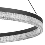 736187 Люстра ROTONDA 51W LED 2808LM 180G ЧЕРНЫЙ 3000K — изображение 4