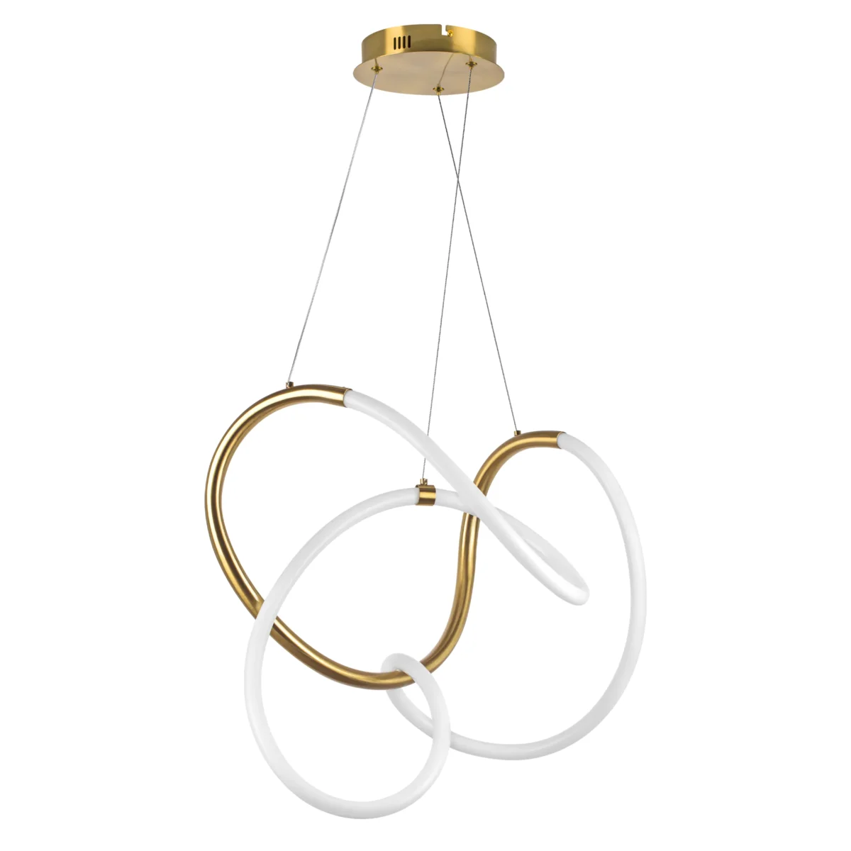 637063 Люстра CORINTO 30W LED 2680LM ЗОЛОТО 3000K IP20 — изображение 1