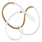 637063 Люстра CORINTO 30W LED 2680LM ЗОЛОТО 3000K IP20 — изображение 2