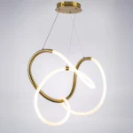 637063 Люстра CORINTO 30W LED 2680LM ЗОЛОТО 3000K IP20 — изображение 12