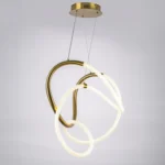 637063 Люстра CORINTO 30W LED 2680LM ЗОЛОТО 3000K IP20 — изображение 14