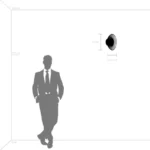 809015 Бра CELESTA LED 6W 300LM ХРОМ/ГОЛУБОЙ 3000K — изображение 2