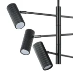 718267 Люстра ROMA 6х28W GU10 (led) MATT BLACK — изображение 7
