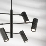 718267 Люстра ROMA 6х28W GU10 (led) MATT BLACK — изображение 2