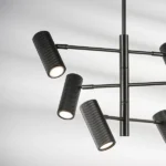 718267 Люстра ROMA 6х28W GU10 (led) MATT BLACK — изображение 3