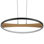 723127 Люстра LODI LED 36W 2880LM ЧЕРНЫЙ/ДЕРЕВО 3000K — изображение 3