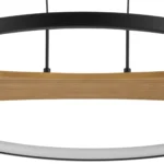 723127 Люстра LODI LED 36W 2880LM ЧЕРНЫЙ/ДЕРЕВО 3000K — изображение 4