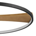 723127 Люстра LODI LED 36W 2880LM ЧЕРНЫЙ/ДЕРЕВО 3000K — изображение 5