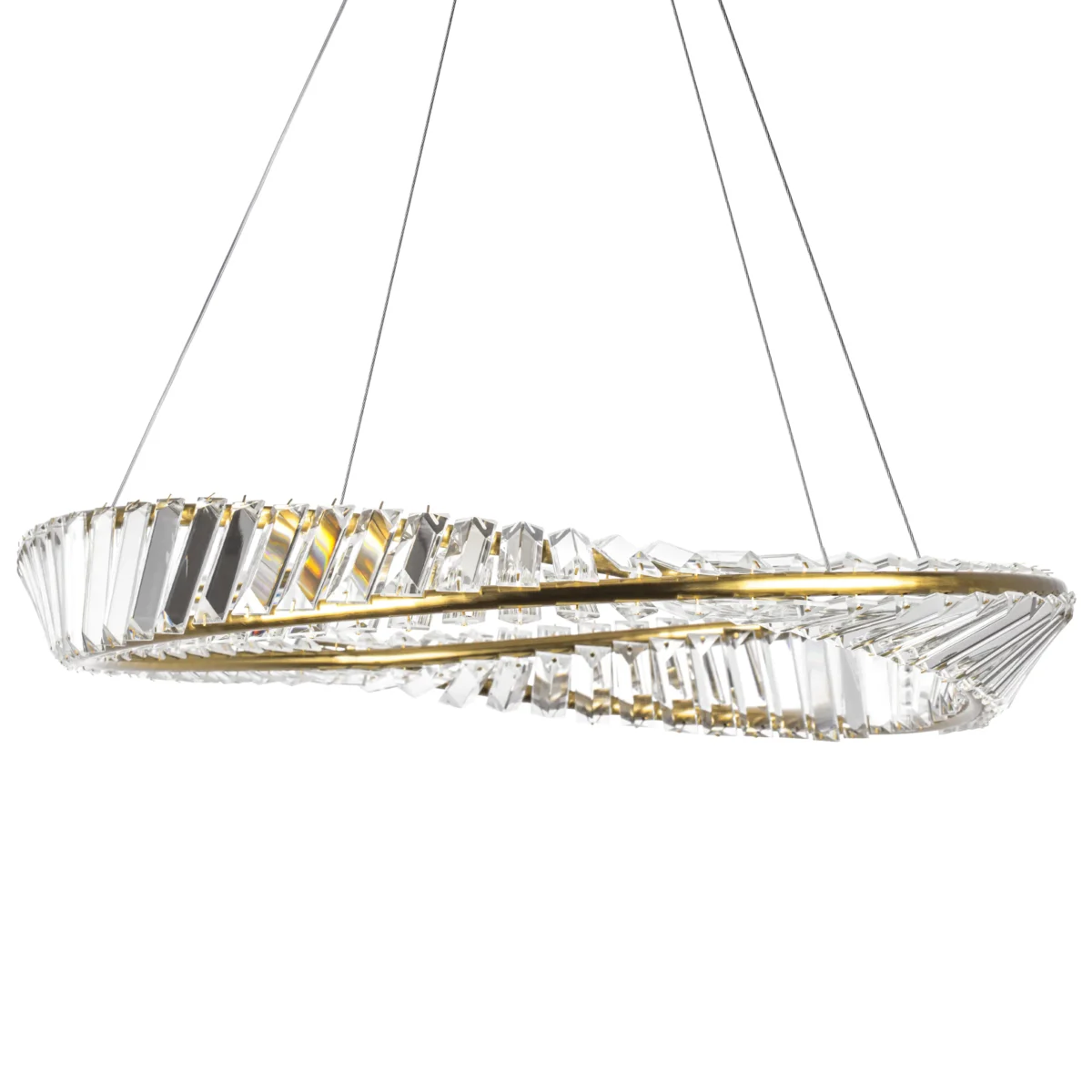 699063 Люстра VIDARE 28W LED 2380LM ЗОЛОТО 3000K IP20 — изображение 3