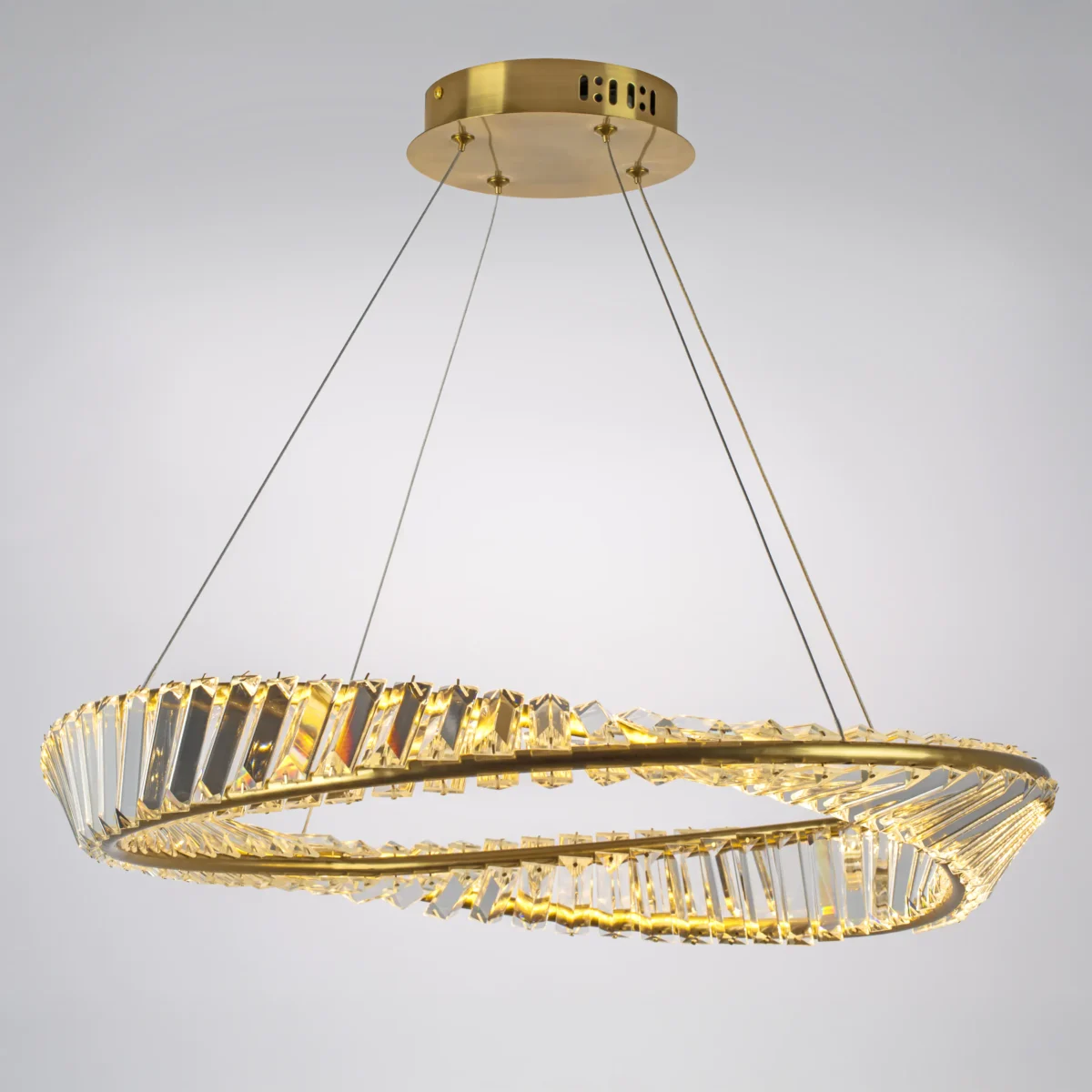 699063 Люстра VIDARE 28W LED 2380LM ЗОЛОТО 3000K IP20 — изображение 13