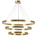 748223 Люстра SATURNO LED 132W 11000LM 70G ЗОЛОТО 3000-6000K