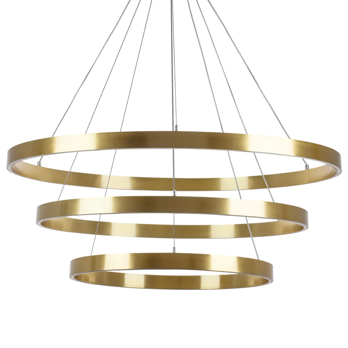 748223 Люстра SATURNO LED 132W 11000LM 70G ЗОЛОТО 3000-6000K — изображение 3