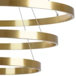 748223 Люстра SATURNO LED 132W 11000LM 70G ЗОЛОТО 3000-6000K — изображение 4