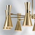 816081 Люстра DUMO 8х40W E14 ЛАТУНЬ/ЗОЛОТО — изображение 10