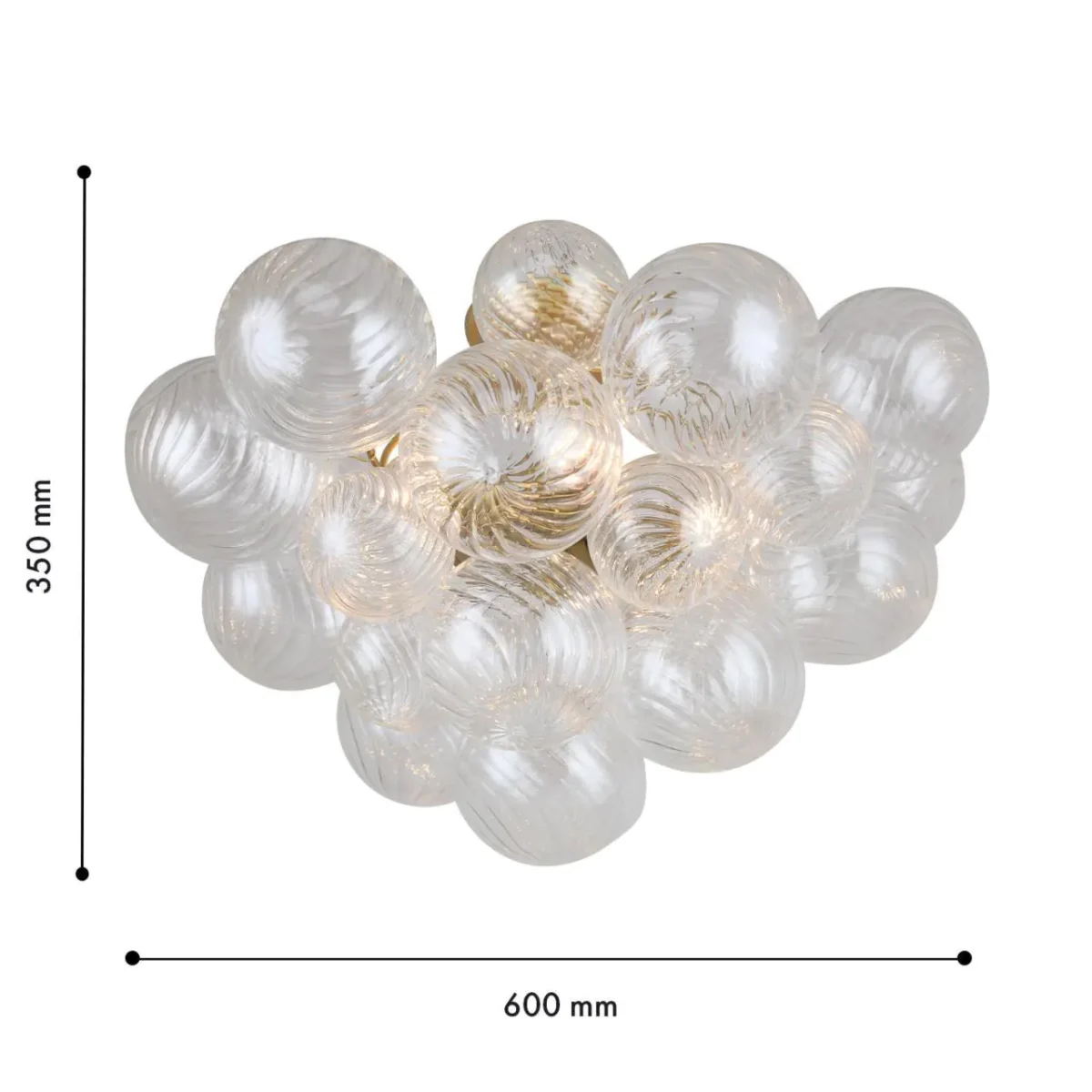 4202-5C, потолочный светильник, D600xH350, 5xE14x40W, excluded — изображение 2