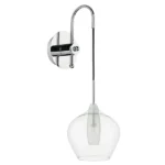 803541 Бра PENTOLA 1х25W G9 ХРОМ/ПРОЗРАЧНЫЙ