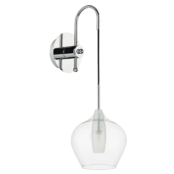 803541 Бра PENTOLA 1х25W G9 ХРОМ/ПРОЗРАЧНЫЙ