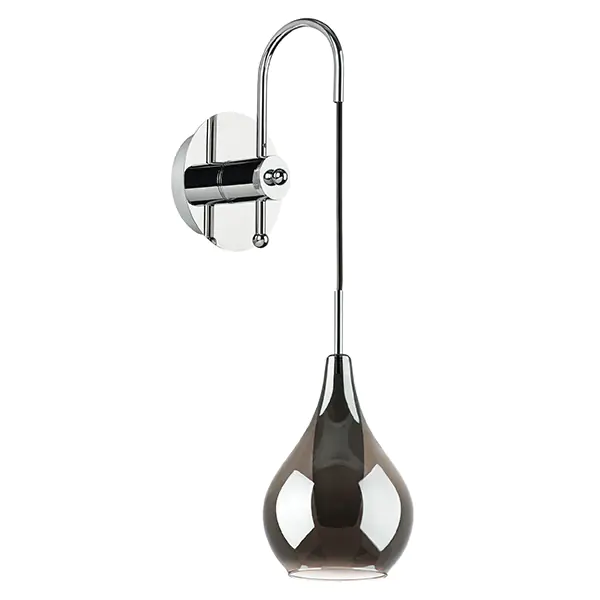 803537 Бра PENTOLA 1х25W G9 ХРОМ/ДЫМЧАТЫЙ