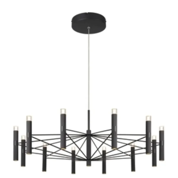 4758-12P, подвесная люстра, D1000xH450/2935, 12xLEDx7W, 4600LM, 3000K, included