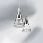 757019 Люстра CONE 1х40W GU10 ХРОМ/ПРОЗРАЧНО-МАТОВЫЙ — изображение 6