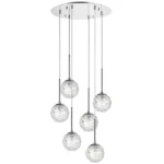 815260 Люстра BARI 6х40W G9 ХРОМ