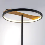 723727 Торшер LODI LED 9W 720LM ЧЕРНЫЙ/ДЕРЕВО 3000K — изображение 4