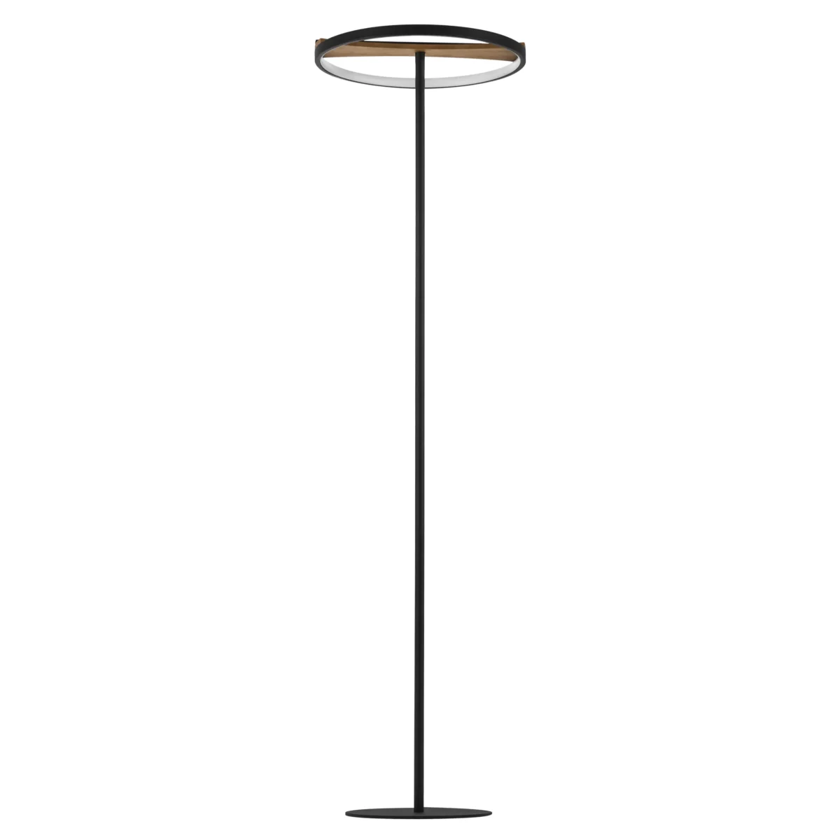 c0f20650005811ee813fc81f66f678b0_df0479b1cbd411ee8145c81f66f678b0 723727 Торшер LODI LED 9W 720LM ЧЕРНЫЙ/ДЕРЕВО 3000K — изображение 1