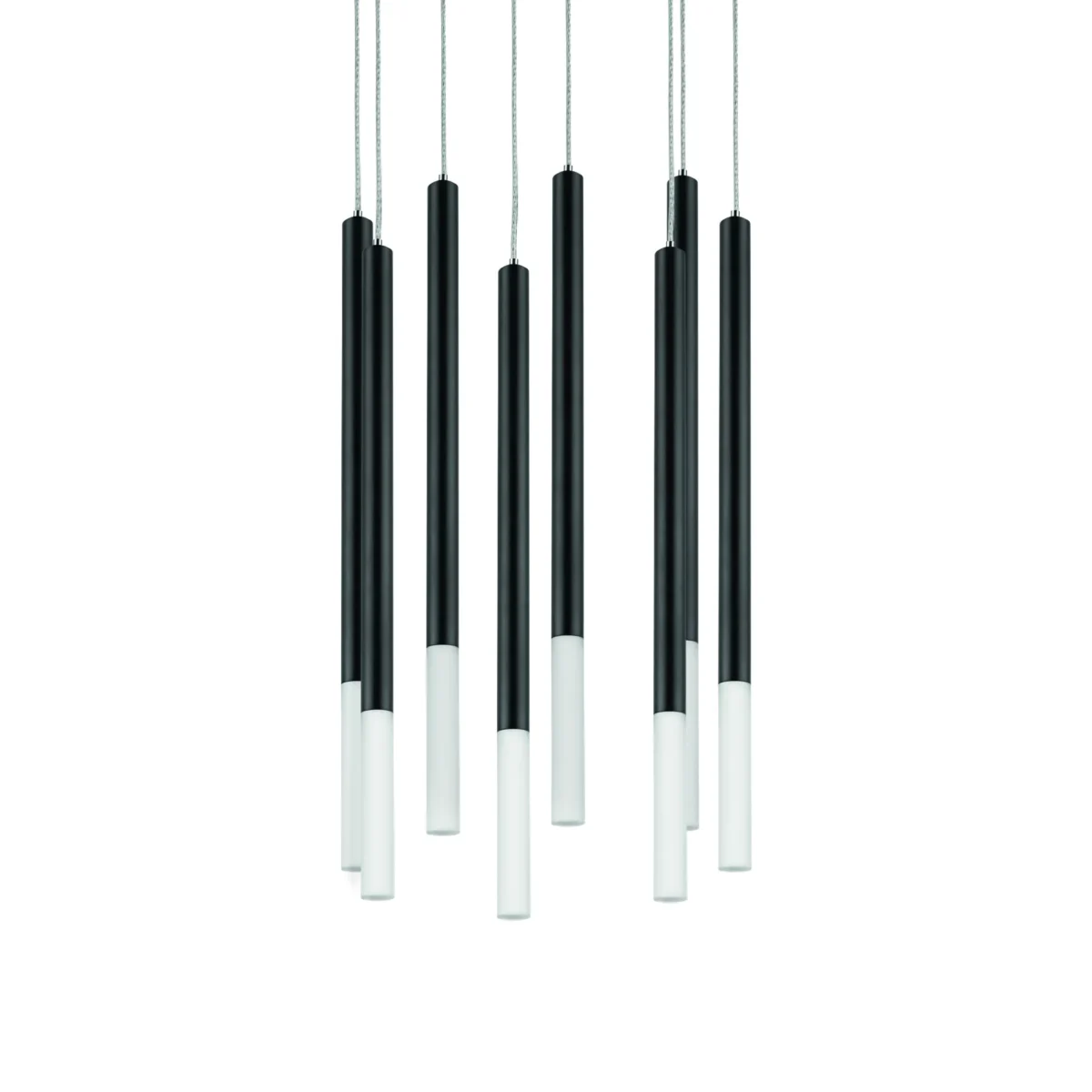 L8T747147 Люстра TUBO LED 40W 2240LM 360G ЧЕРНЫЙ 4000K (574737+747147 (8шт) — изображение 3