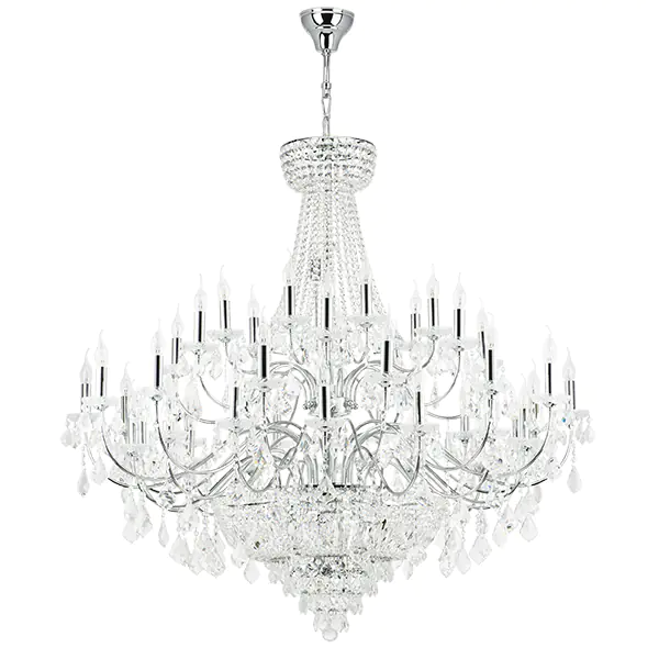 700514 !3 КОР!!! Люстра подвесная CLASSIC 51х60W E14 ХРОМ