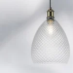 798021 Люстра GENNI 1х40W E27 ЛАТУНЬ/ПРОЗРАЧНЫЙ — изображение 4