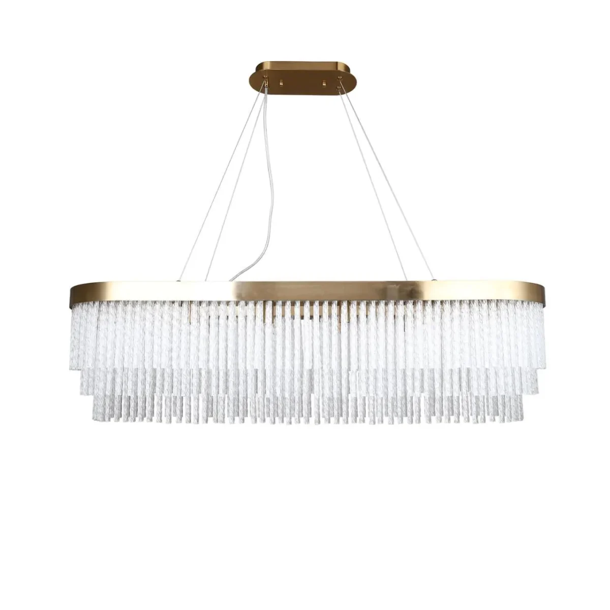 4189-14P, подвесная люстра, L1000xW300xH350/1300, 14xG9x40W, excluded — изображение 2