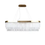 4189-14P, подвесная люстра, L1000xW300xH350/1300, 14xG9x40W, excluded — изображение 2