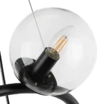 815390 Люстра CROCO 9х40W E14 ЧЕРНЫЙ МАТОВЫЙ — изображение 4